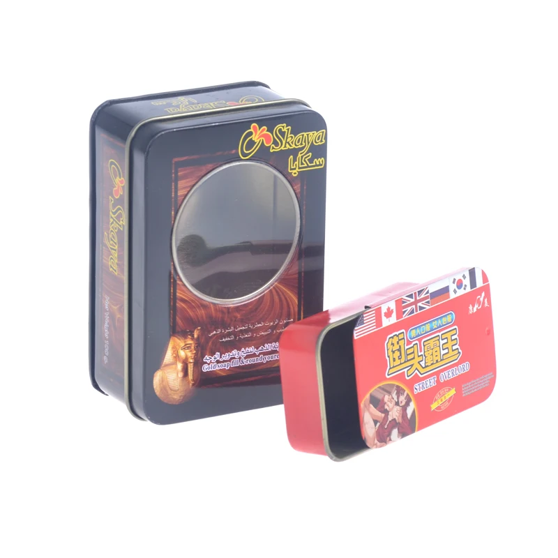 Тонизирующие прямоугольные металлические индивидуальные презервативы, жестяные коробки в малайзии