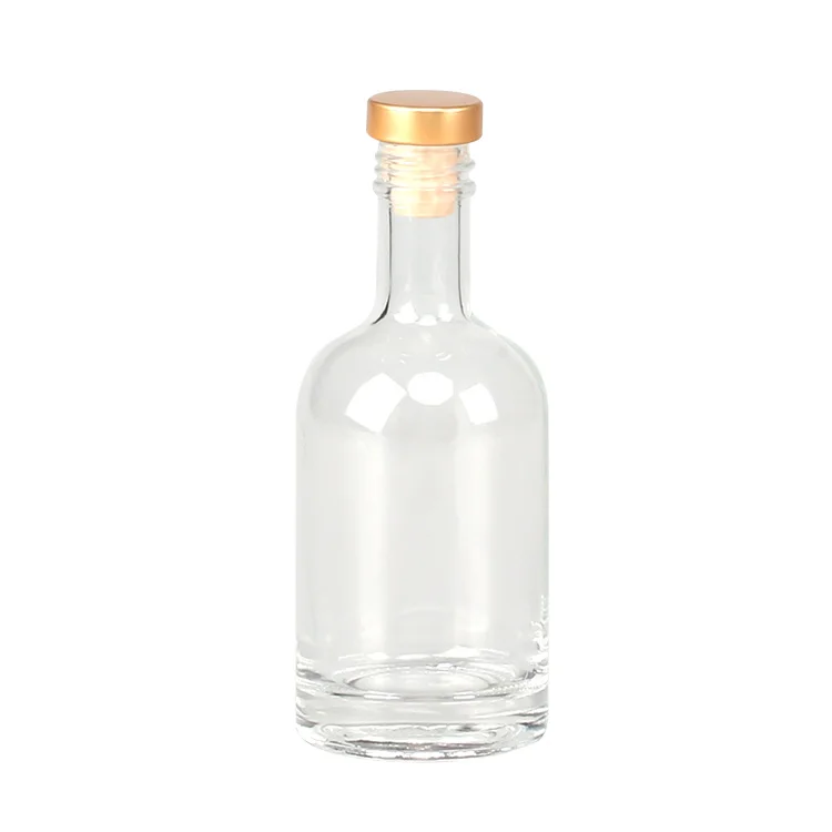 Custom OEM ODM unique empty 500ml 750ml wine glass bottles with seal caps