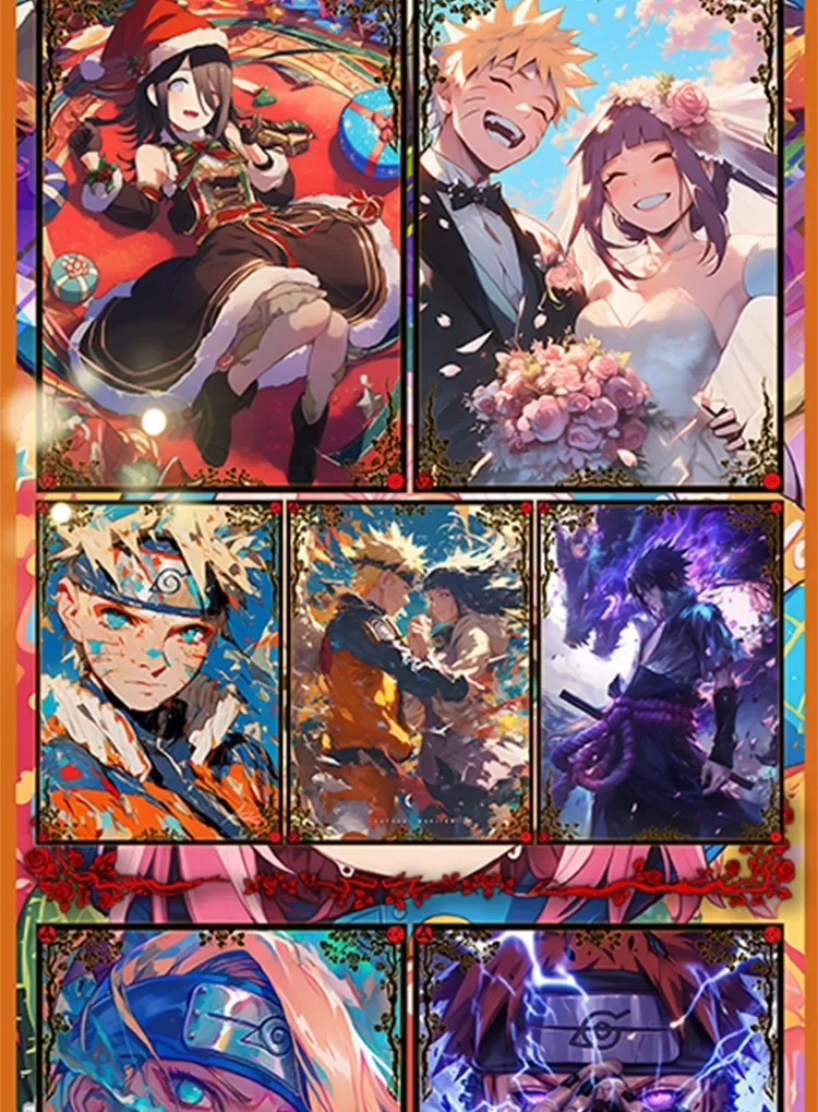 Wholesale Ninja Village War B5 Wave 3 Collection Card Uzumaki Uchiha Sasuke Tcg Haruno Sakura Collection Card Toy Gift