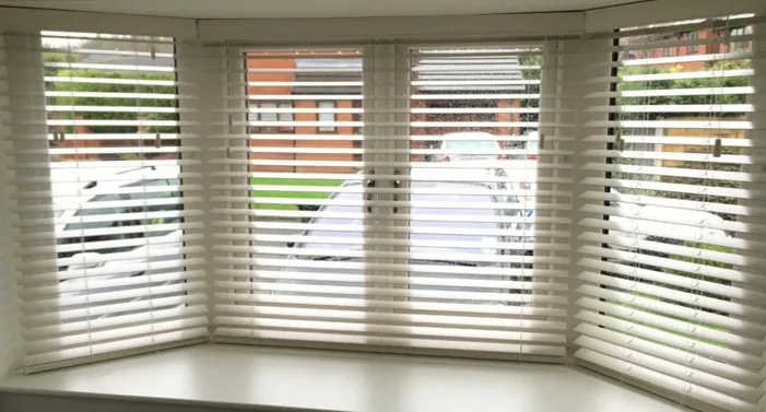 battery motorized exterior shutter venetian outdoor white pvc blinds ladderstrip mini foam wood blinds