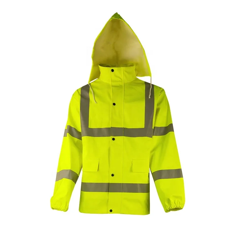 Tecron VisArcTM Flame Resistant and Arc Protective Rain Coat
