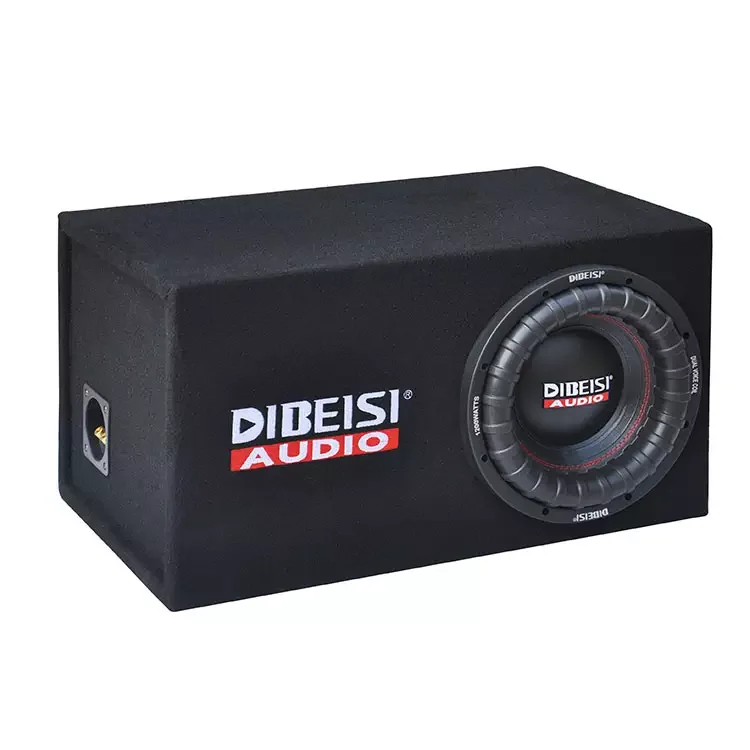 DIBEISI bandpass box system car speakers 12 inch car subwoofer box  10inch for car CP8018