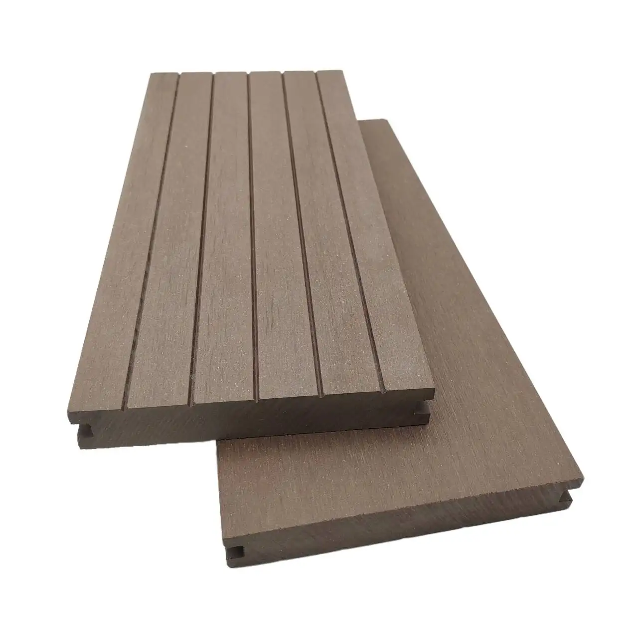 Fireproof Composite Flooring  Waterproof Solid WPC Boat Decking   Good-quality WPC Villa Deck