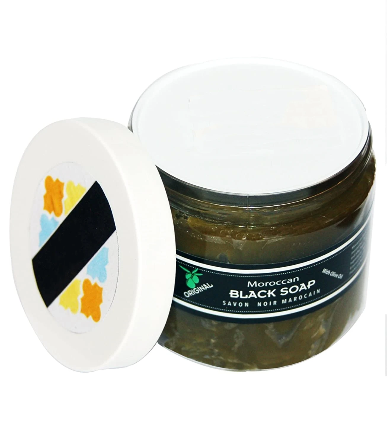 100% Natural African Moroccan Body Shower Black Soap Spa Grade Deep Cleansing Classic Olive Moisturizing Shaving Bath Soap