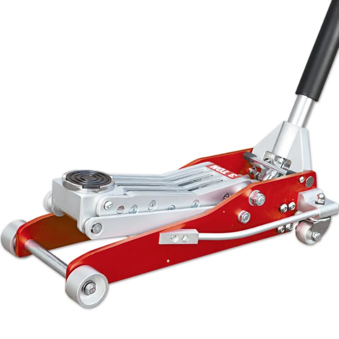 Hand jack lightweight aluminum alloy auto repair hydraulic horizontal hydraulic jack 3 tons
