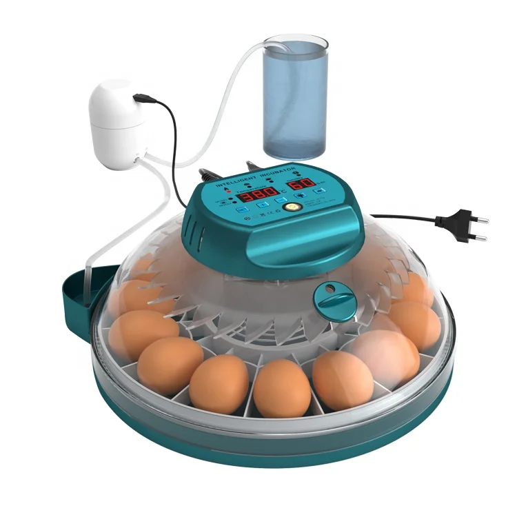 Dual Power 15 Capacity Automatic Mini Egg Incubator 35W