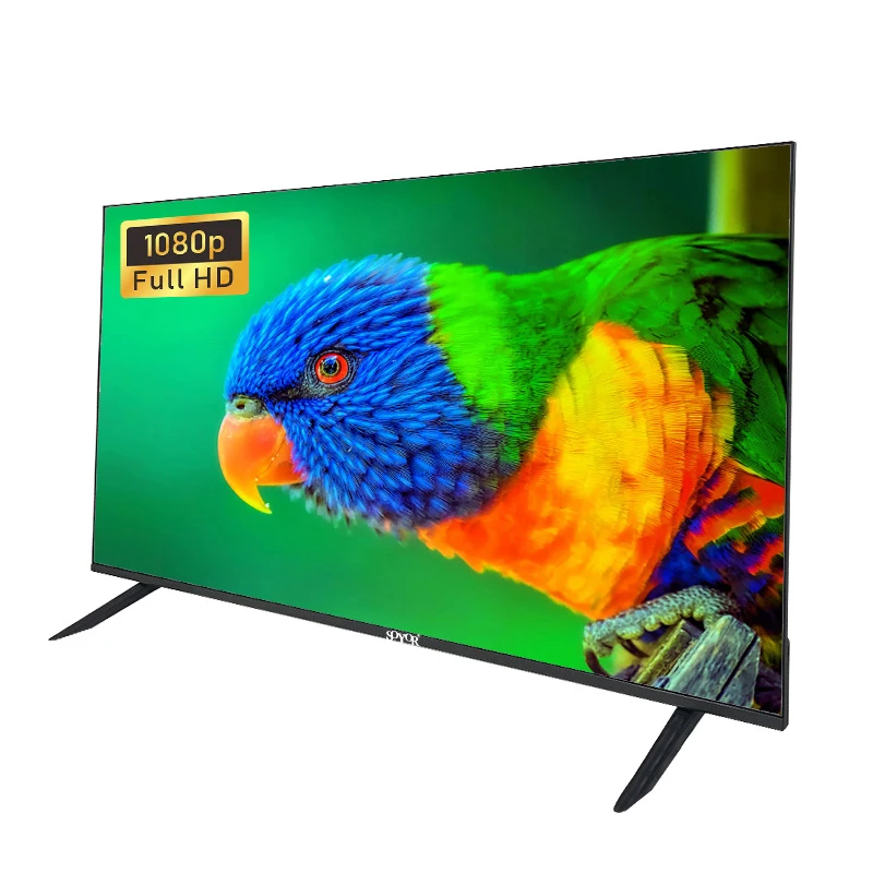 Guangzhou Verified Suppliers 4K UHD Flat Screen TV OEM 32 43 50 55 65 75 85 inch 4K LED TV Smart Television