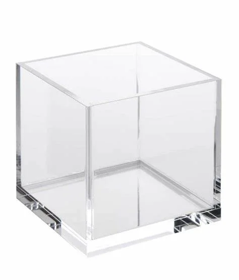 High quality customized clear lucite display boxes
