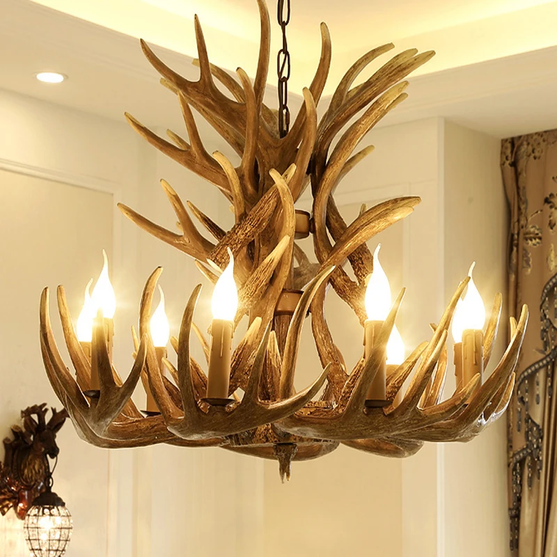 Guzhen, современные подвесные люстры и светильники из смолы в стиле ретро