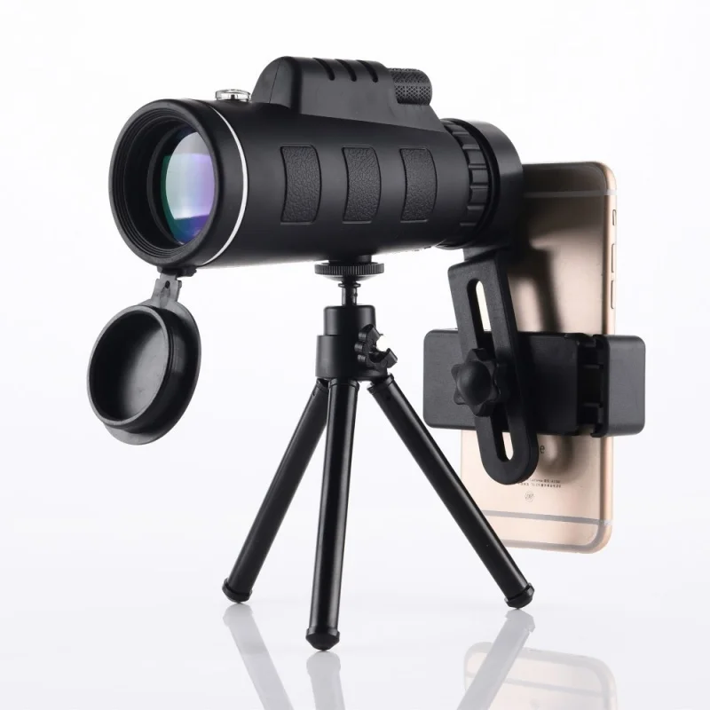 40X60 monocular mobile astronomy high power HD fishing birdwatching night vision magnifying glasses