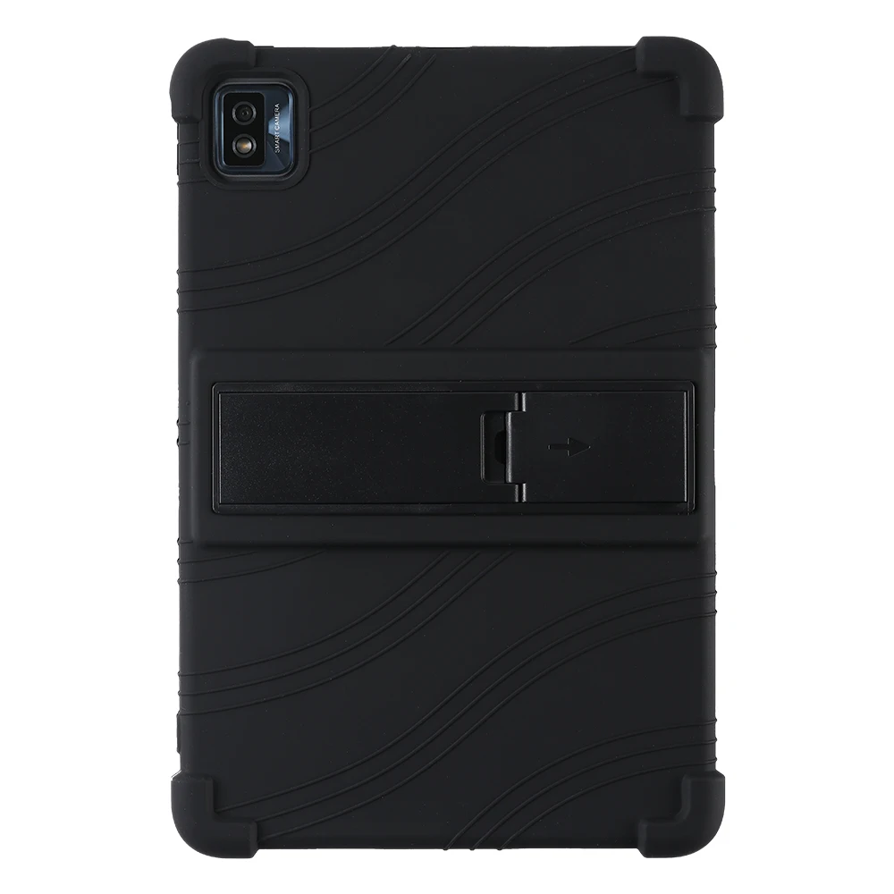 Tablet Silica Gel Armor Case For TCL Tab 10s 9081 10.1 Max 10.36 10L 8491X Tab10 9183G Back Anti Knock Soft Bracket Cover Cases