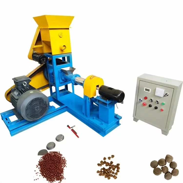 Hot Sale Aqua Feed Floating And Sinking Fish Feed Machine