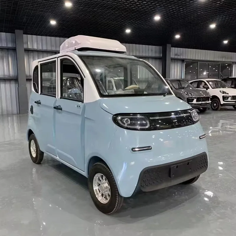 2024 NEW 4 Wheel  Electric Car Best Price1000w Adults Small Household Good Look Mini Four Seats Electric New