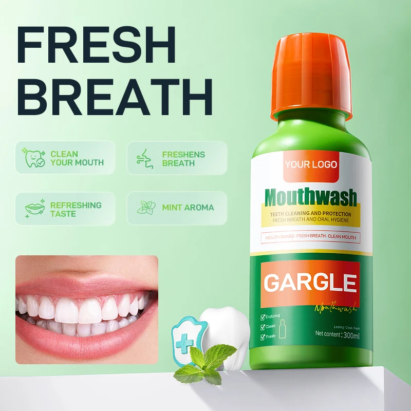 Daily Oral Health Oral Cleaning Antibacterial Breath Fresh Whitening  Liquid Mouthwash