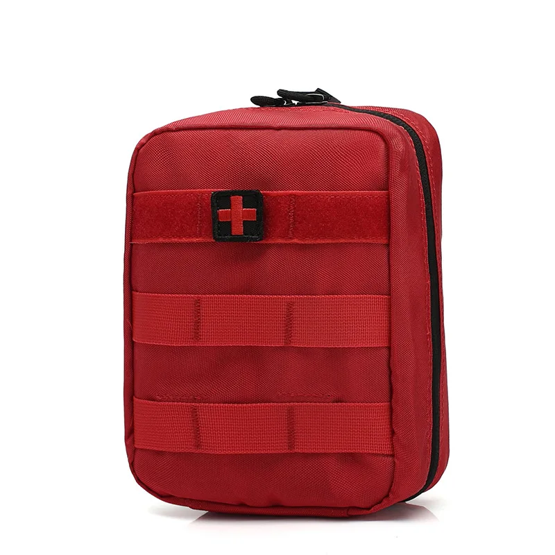Ready to ship medical IFAK pouch Olive green molle pouch 900D polyester wholesale first aid kit pouch for emergency aid
