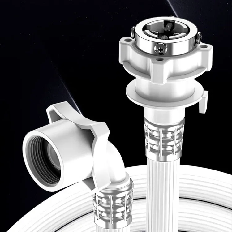 custom white Washing Machine hose Accessories parts Flexible Washing Machine hose