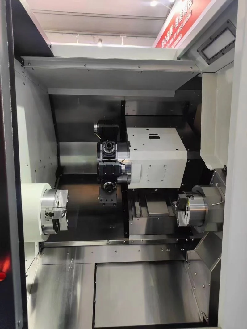 New Slant Bed CNC Lathe China Engine Turret Machine Cnc Tools