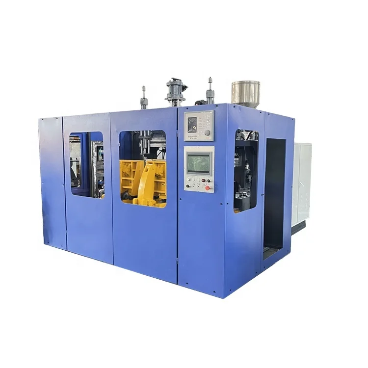 Fully automatic 2 stations 10 liter bottle jerrycan mold blow molding machine