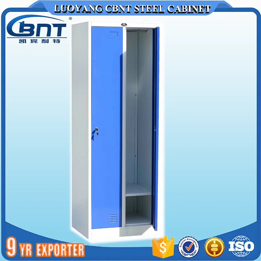 Стальная офисная мебель двухуровневые шкафчики с 2 дверями уникальный шкафчик униформы
