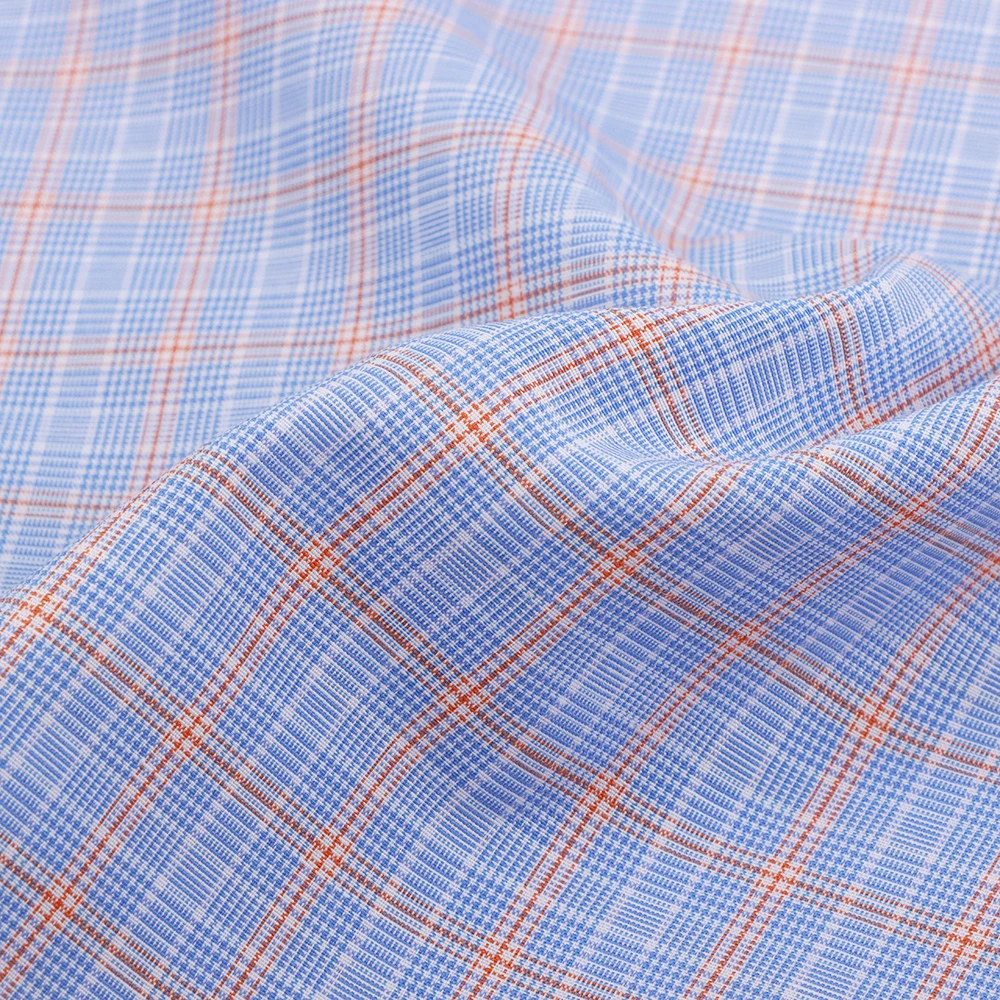 Hot-selling 40% Polyester 30%Cotton 30%Viscose Micro Mesh Fabric Plaid Student School Uniform Fabric Fabrics For Clothing