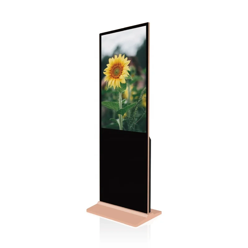Hot Sale Floor Standing Digital Signage and Display  LCD Screen Totem Kiosks 55 Inch Indoor Advertising Playing Equipment