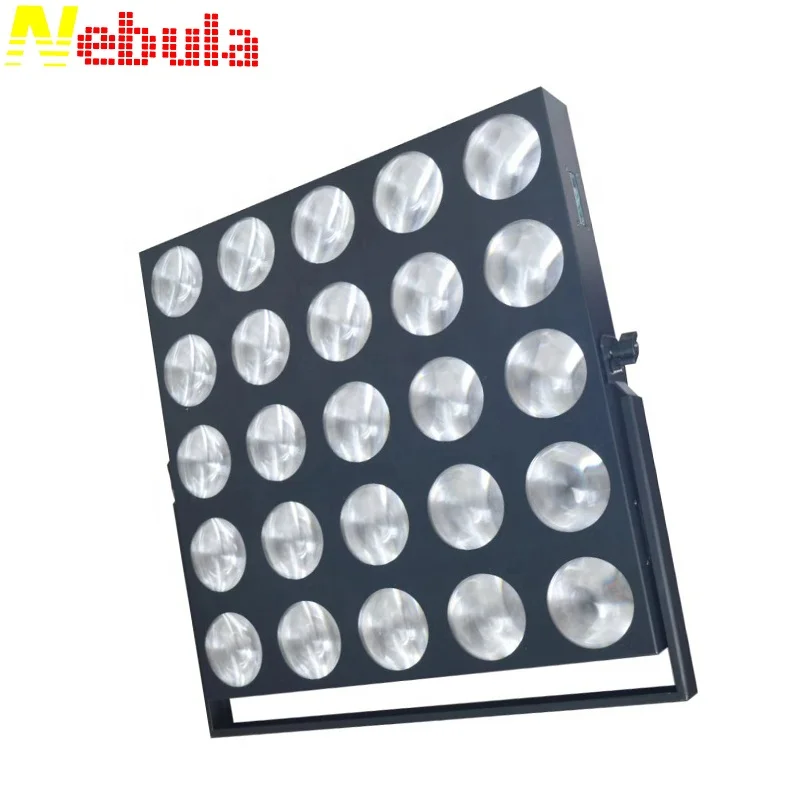 China Wholesale stage lighting 25 heads 10W rgb dmx LED Matrix