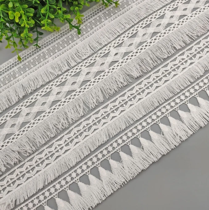 New Arrival Polyester lace Milk silk beard exquisite embroidery water-soluble lace