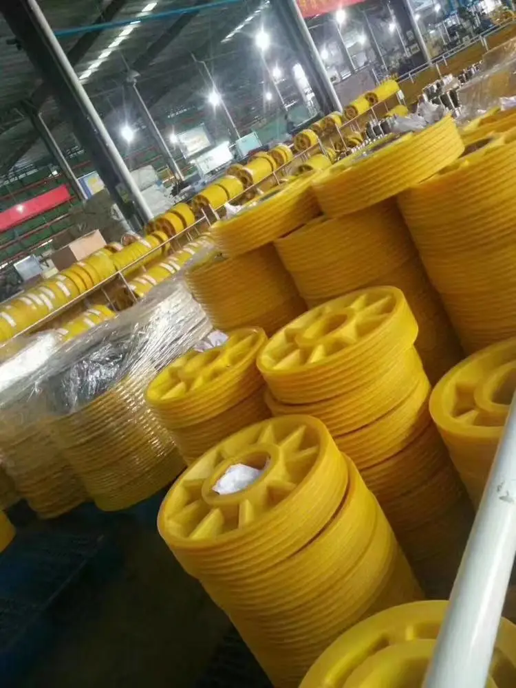 elevator Nylon Pulley Wheels Traction Sheave Elevator Drive Pulley