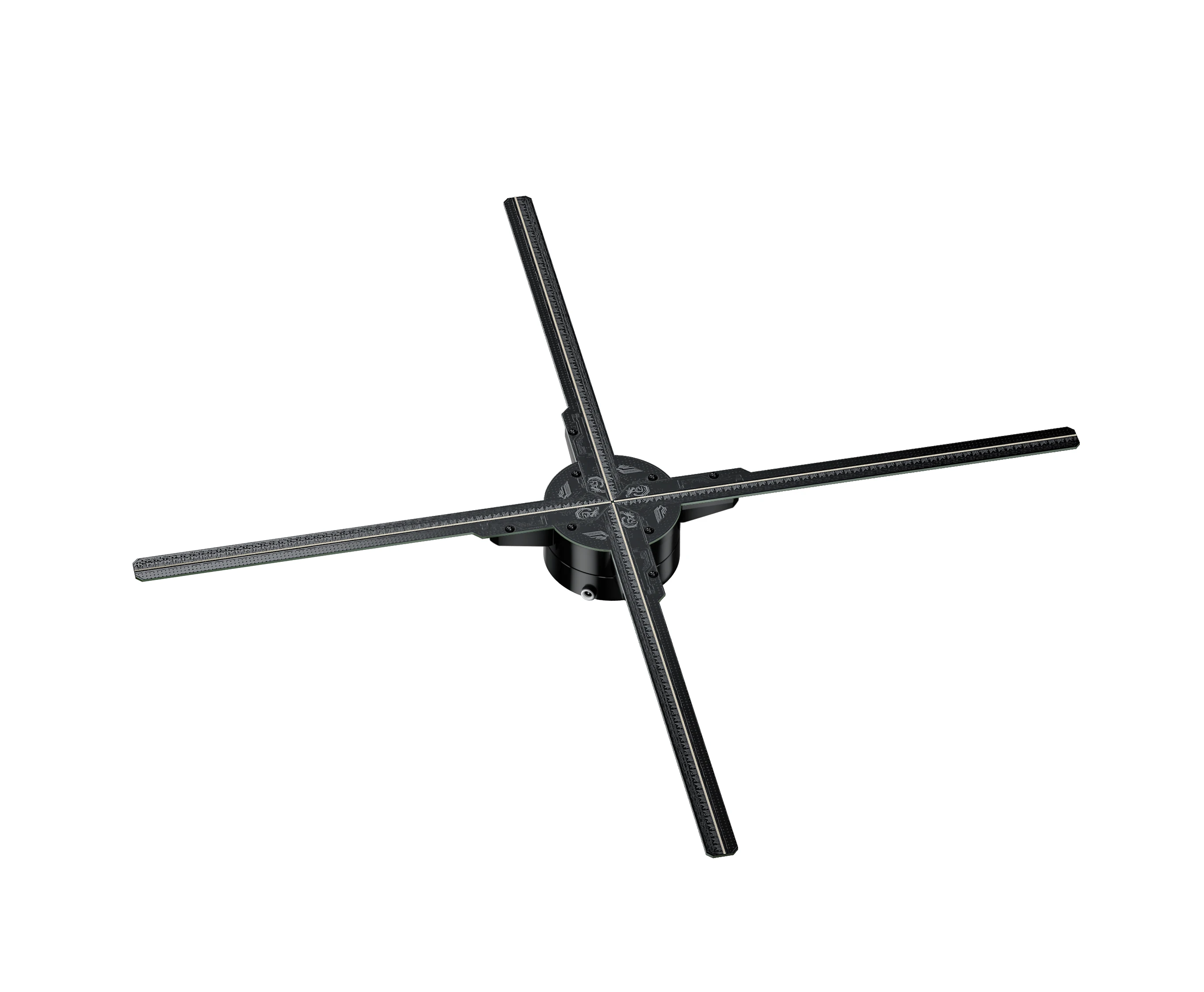 wiikk 65cm holographic 3d led advertising hologram display