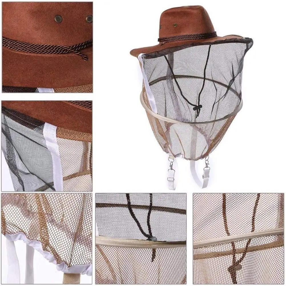 Beekeeping Equipment Beekeeping Hat Bee Veil Bee Hat Cowboy Beekeeping Hat