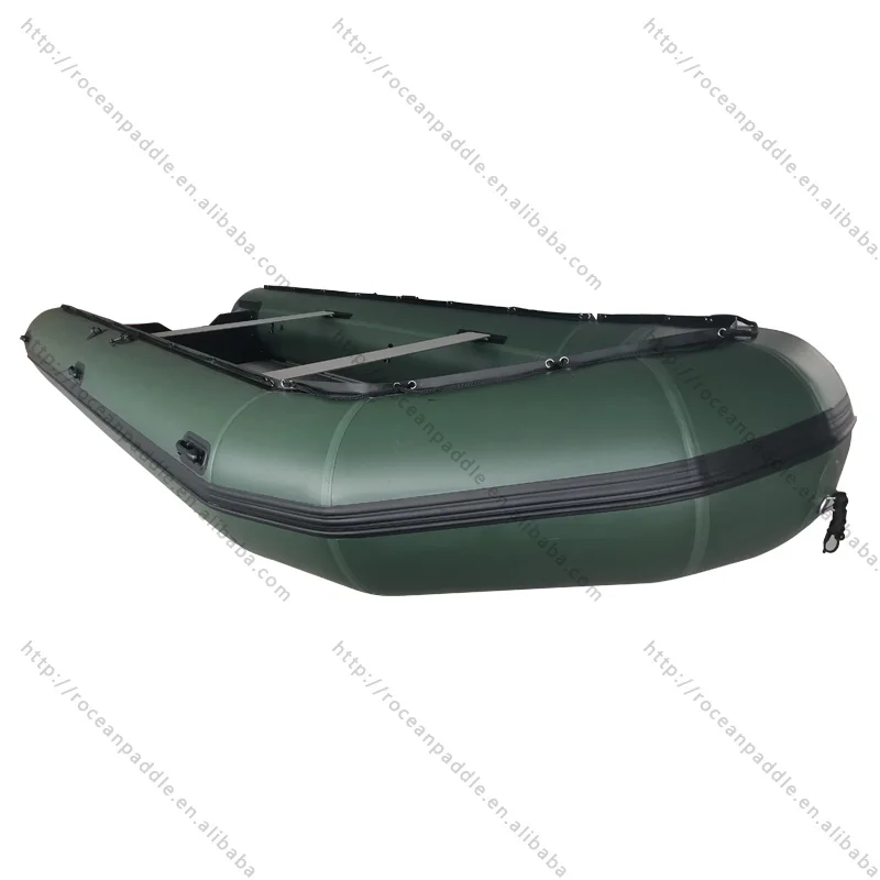 Chinese Folding Aluminium Hull 30ft 2 Paddles Outboard Sport Tender Inflatable Raft Fishing Dinghy motor Inflatable Boat