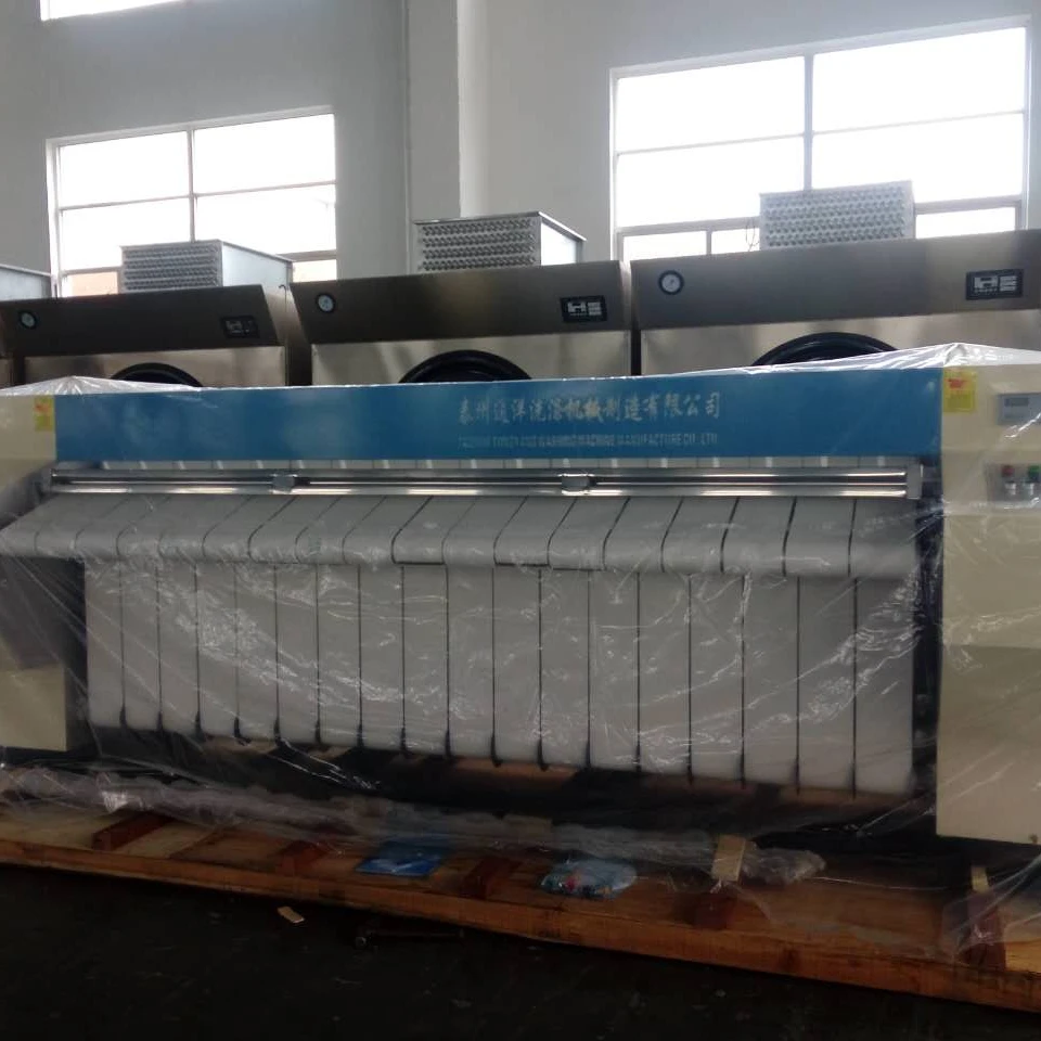 1.5m industrial ironing machines for textile industry, industrial laundry flat irons, industrial roller iron