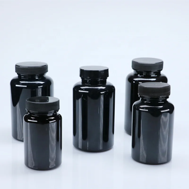 
300 ml High quality PET Plastic custom color Pill Medicine Capsules Bottles 