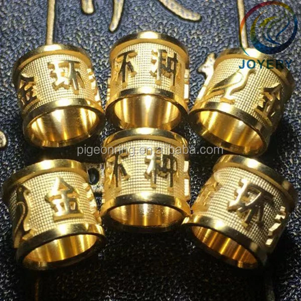 High quality Special breeding pigeon ring Gold pigeon rings bird bands