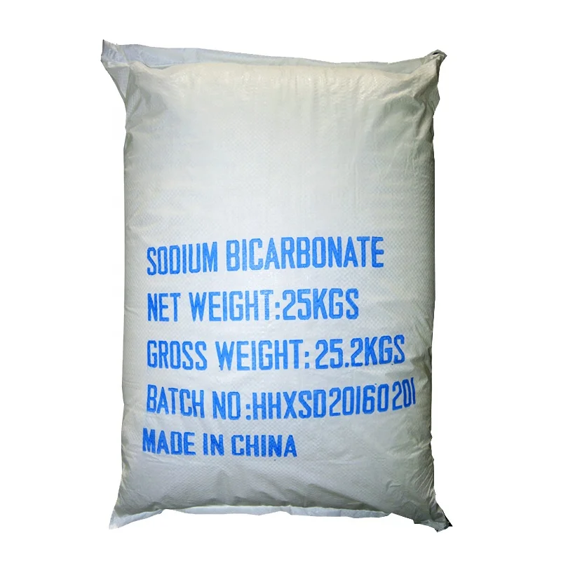 Chemical Professional Manufacturer of 120 Meshes Above 99% Food Garde sodium bicarbonate Baking Soda Nahco3 in China Food Grade