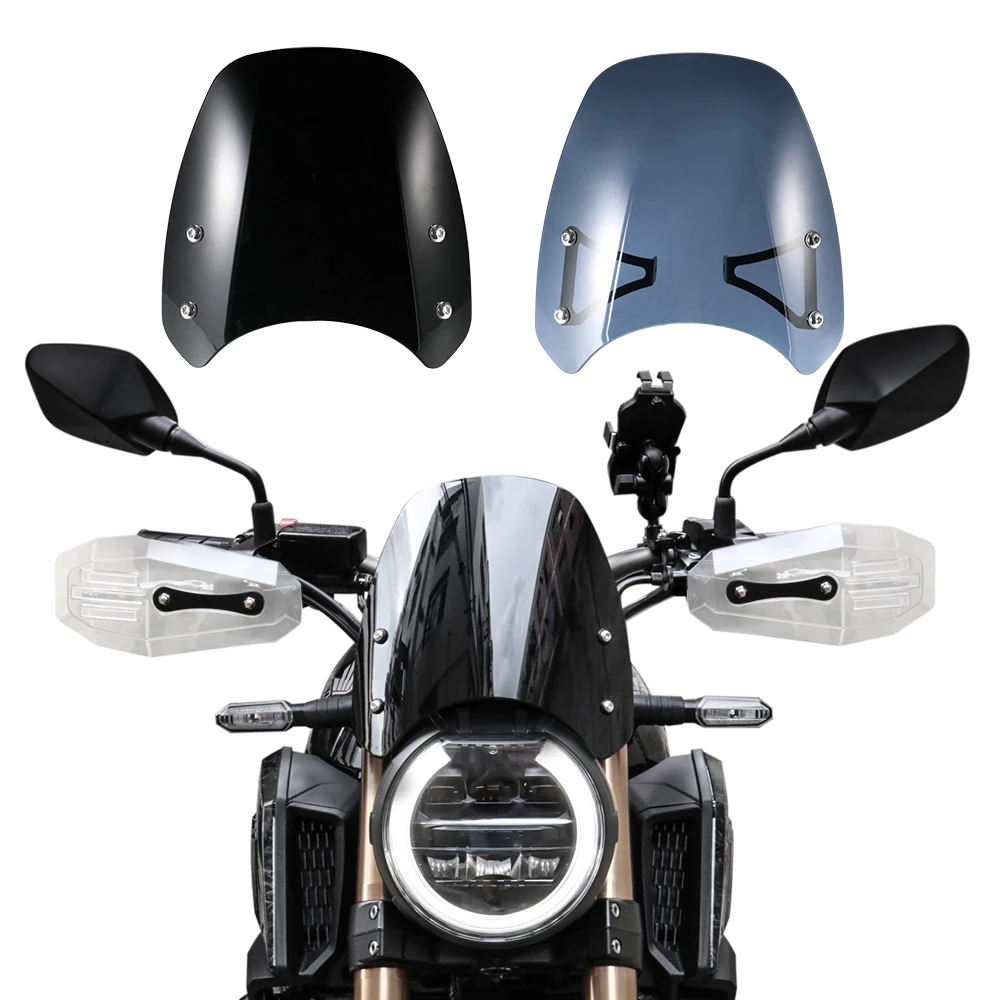 Ветрозащитный экран для мотоцикла Honda cb1000r 2018-2020, передний экран для лобового стекла для cb650r 2019-2020 CB 650R cb650r, ветрозащитный экран