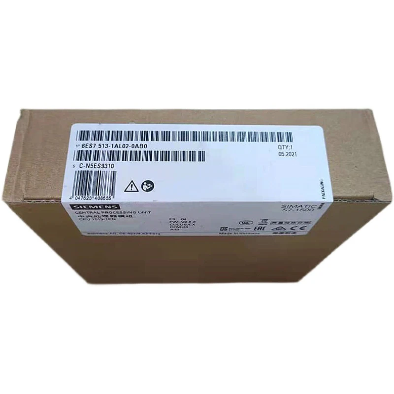 New Original 6ES7513-1AL02-0AB0 6es75131al020ab0 SIMATIC S7-1500 Central Processing Unit Stock In Warehouse
