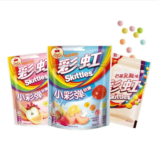 SkittlesOriginal Chewy Candy 50g snacks wholesale Chinese Candy