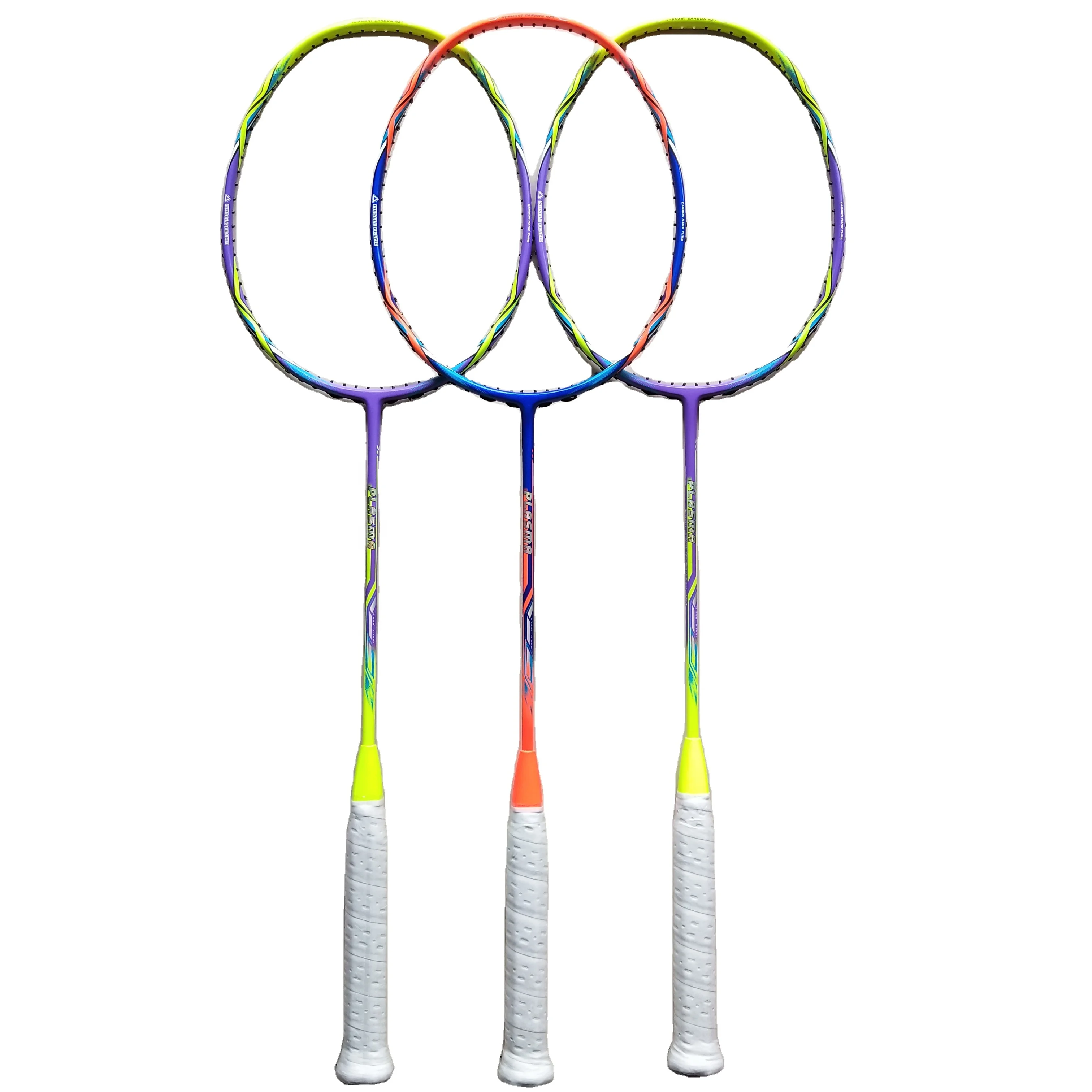 high quality 4U 84g Toray  Graphite Fiber badminton racket with best price