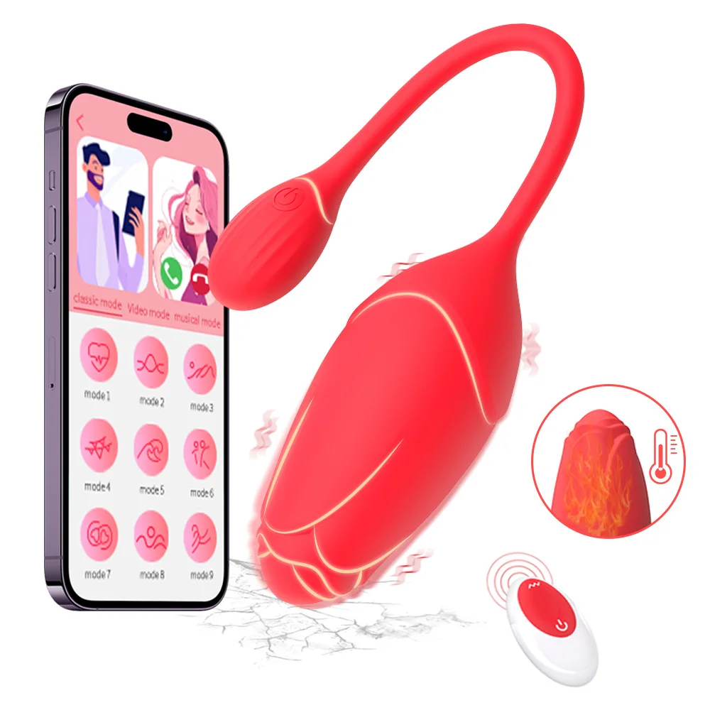 2024 Hot sell Women Masturbation Egg Silicone Vibrator Remote Control G Spot Clitoris Massager Love Egg Vibrator