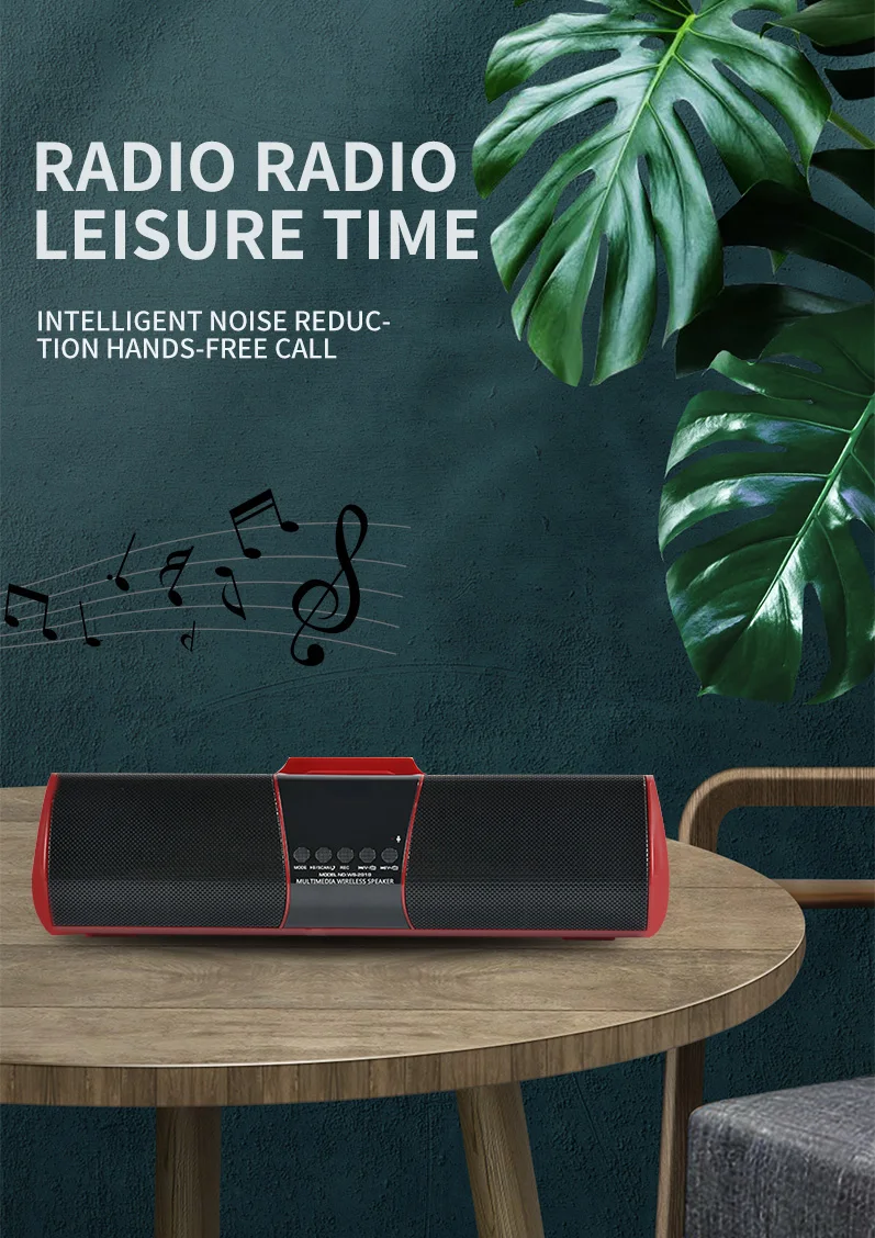 China Factory Stereo Sound Wireless Party Speaker 2919 Music Wireless Recording Speakers professional amplifier Car Music Box