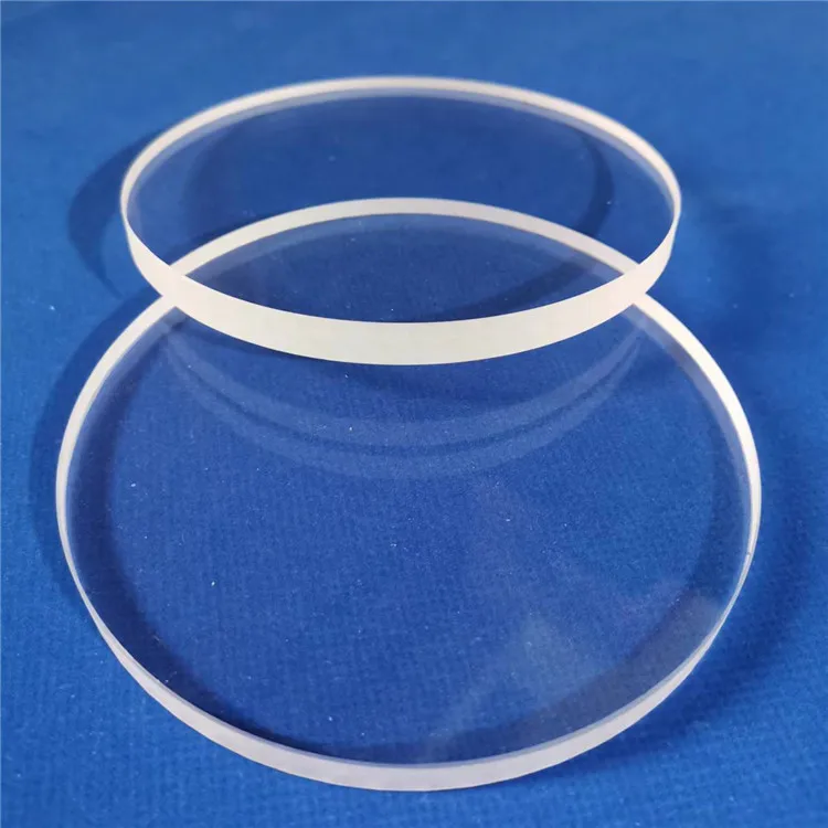 Wholesale high transparent quartz flakes High refraction quartz flakes Round quartz flakes for industry