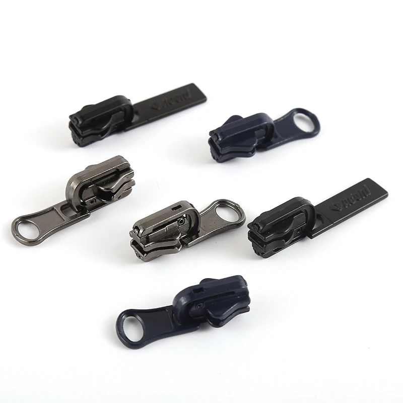 Zipper Head for Clothes Home Textile Baggage Wholesale Custom Colored Bags Shoes #5 Zinc Alloy Zipper Pull