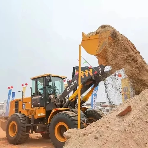 Zl50gn New 5ton Front Wheel Loader with 4x4 Wheel Drive High-capacity Loaders 5ton loader