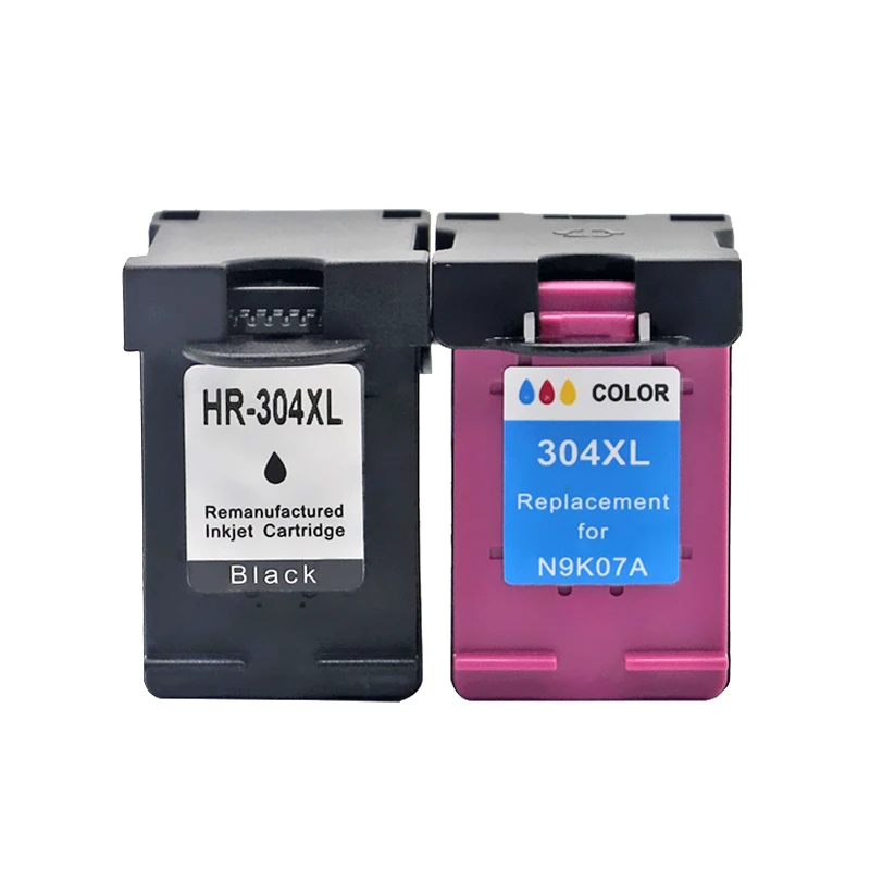 Compatible For hp 304 304XL ink cartridges used for hp 304 XL 5010 5020 5030 5032 5034 5052 5055 2620 2630 3720 3755 Printer