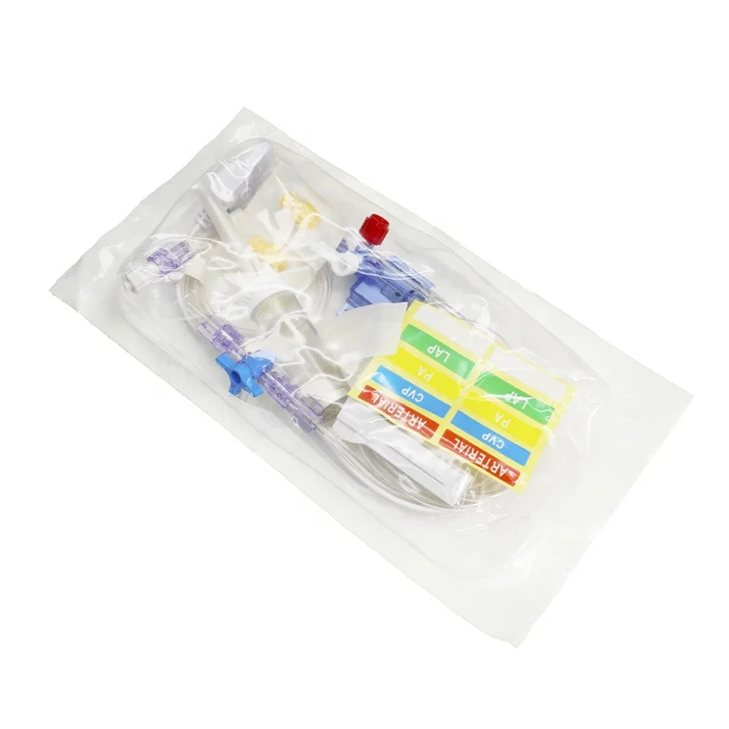 Hospital Consumables Accurate Disposable Invasive Ibp Blood Pressure Transducer with CE