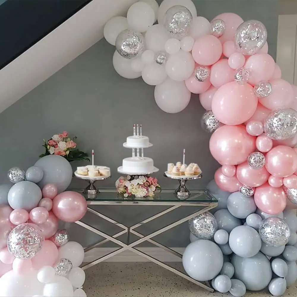 Balloon Garland Arch Kit 116 Pastel Balloons  for Party Wedding Bridal Shower Birthday Decoration