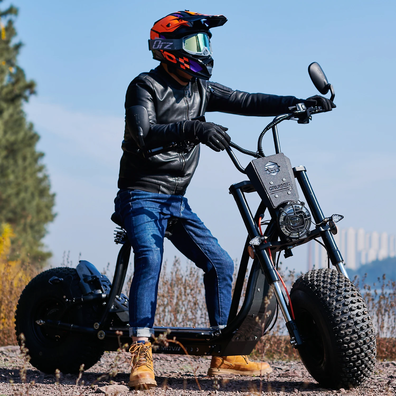 EEC Coc Citycoco Fat Tire Electric Chopper 1500w 2000w 3000w Citycoco Electric Scooters Offroad E Cruiser Motorbike Motorcycle