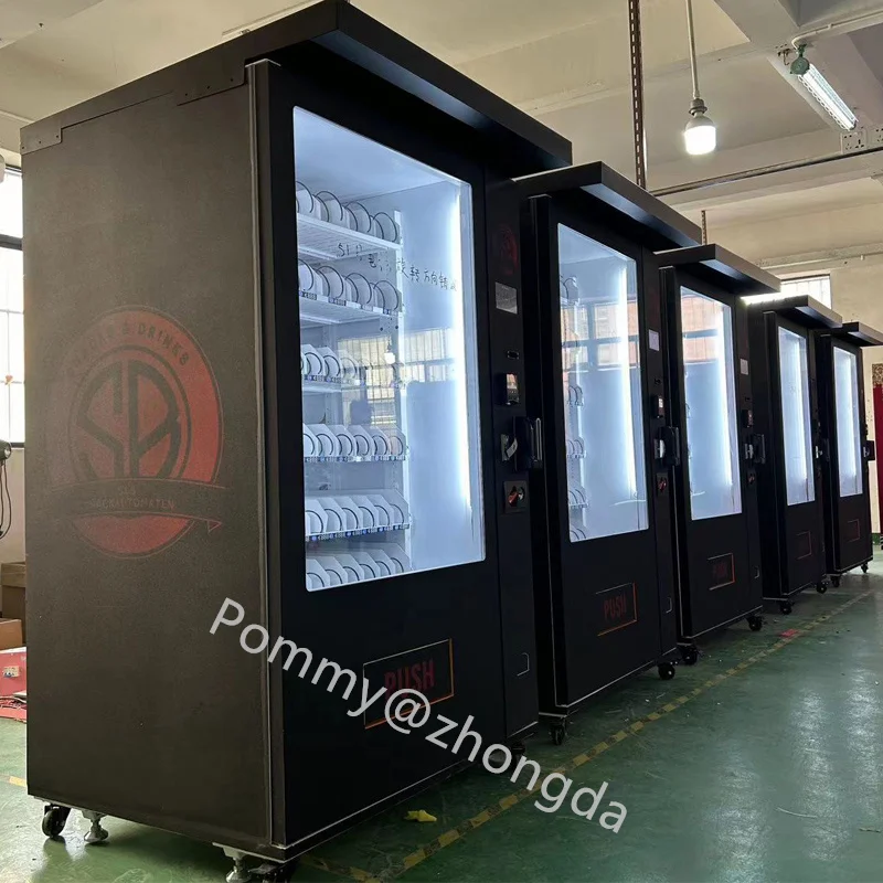 German Cold Drink Dispensers Age Fully Automatic Vending Machine