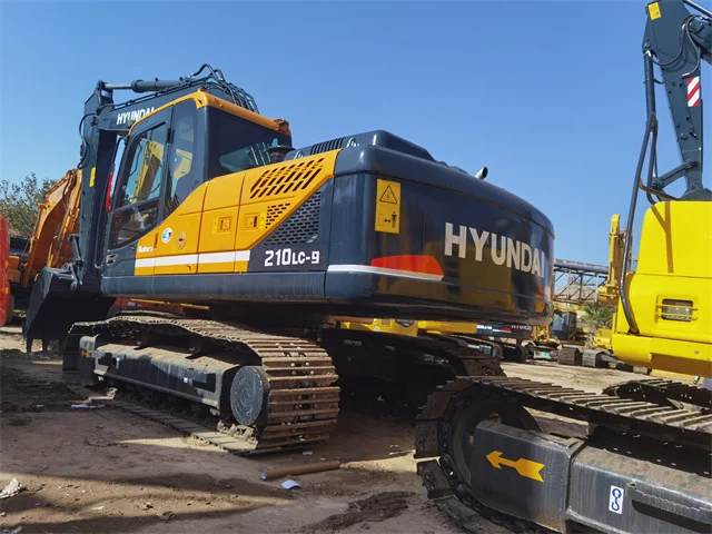 Ready to ship Used Hyundai 210LC-9 220lc-9s Hyundai 215/225 Excavators Construction Engineering with low working hours
